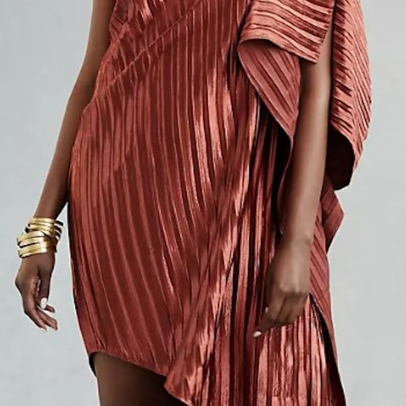 Guapa One-Shoulder Mini Dress from Anthropologie - Picture 6 of 7